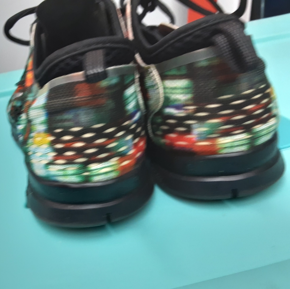 Nike Free Flyknit 5.0 Women's Multi Colored Sneakers Size 7 - Picture 3 of 16